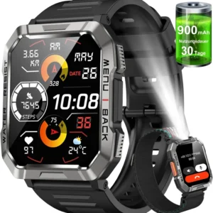 Relógio Masculino Inteligente Smartwatch Esportivo Militar